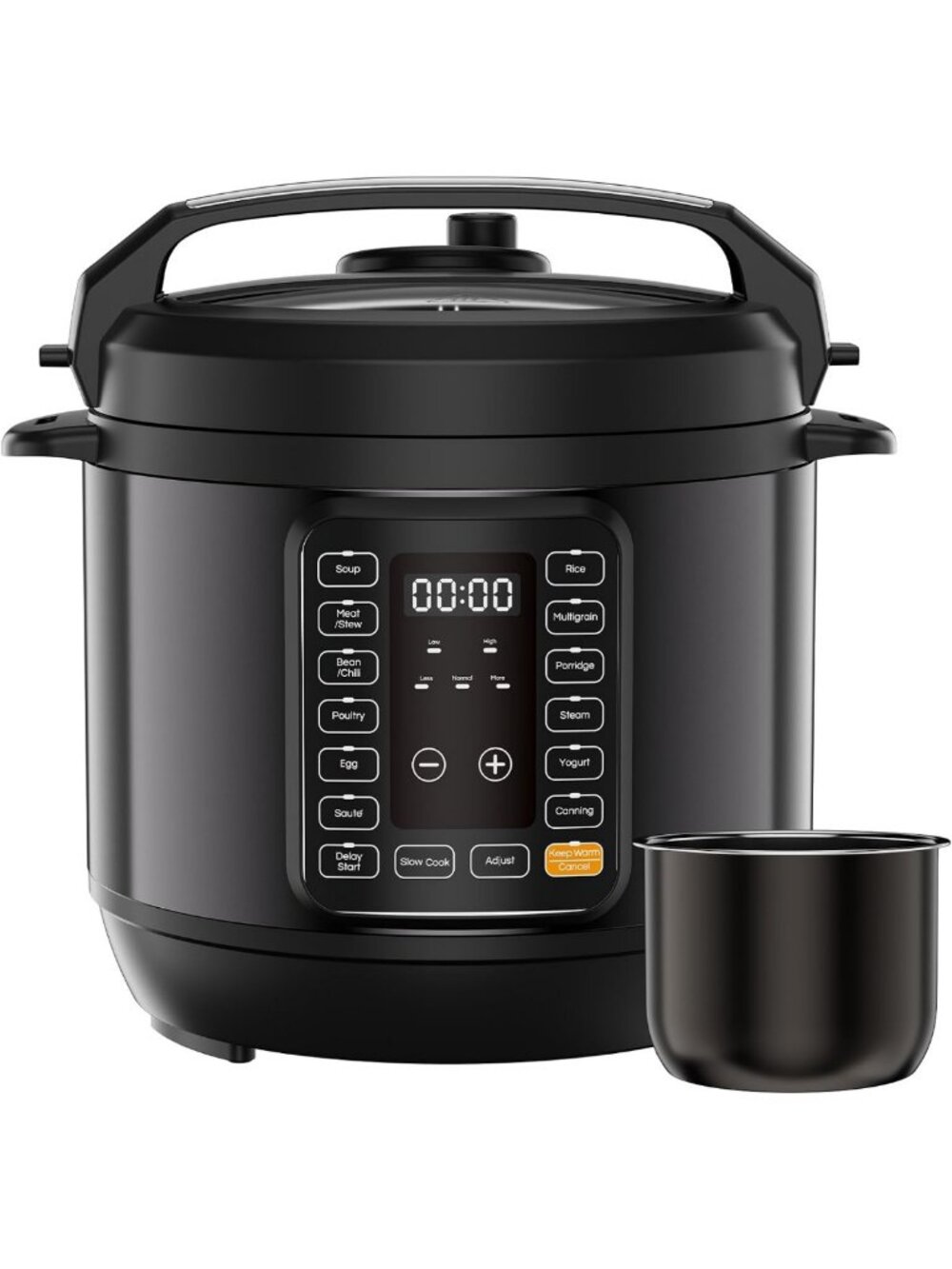 8QT Electric Pressure Cooker 16-in-1 Multi-Cooker with 12 Presets, Ceramic Pot